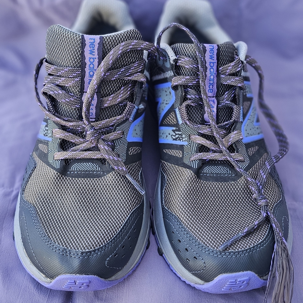 New Balance Gray, Blue And Purple Running Hiking
